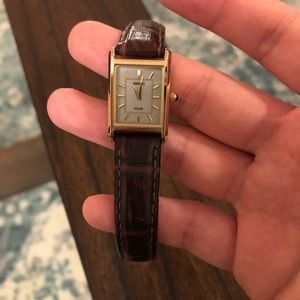 Seiko watch-water resistent